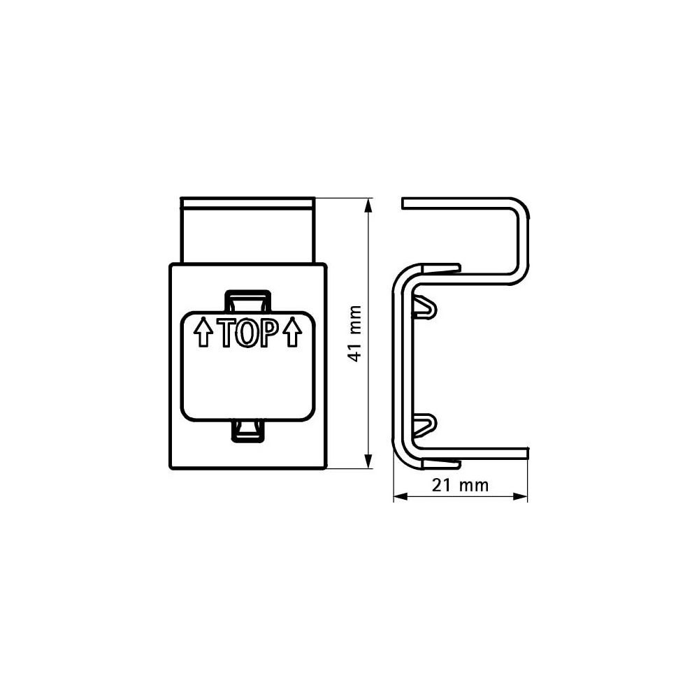 Walraven Gewindestangenverbinder M8, 21x24x41mm, sendzimirverzinkt... WALRAVEN-6455008 8712993952793 (Abb. 4)