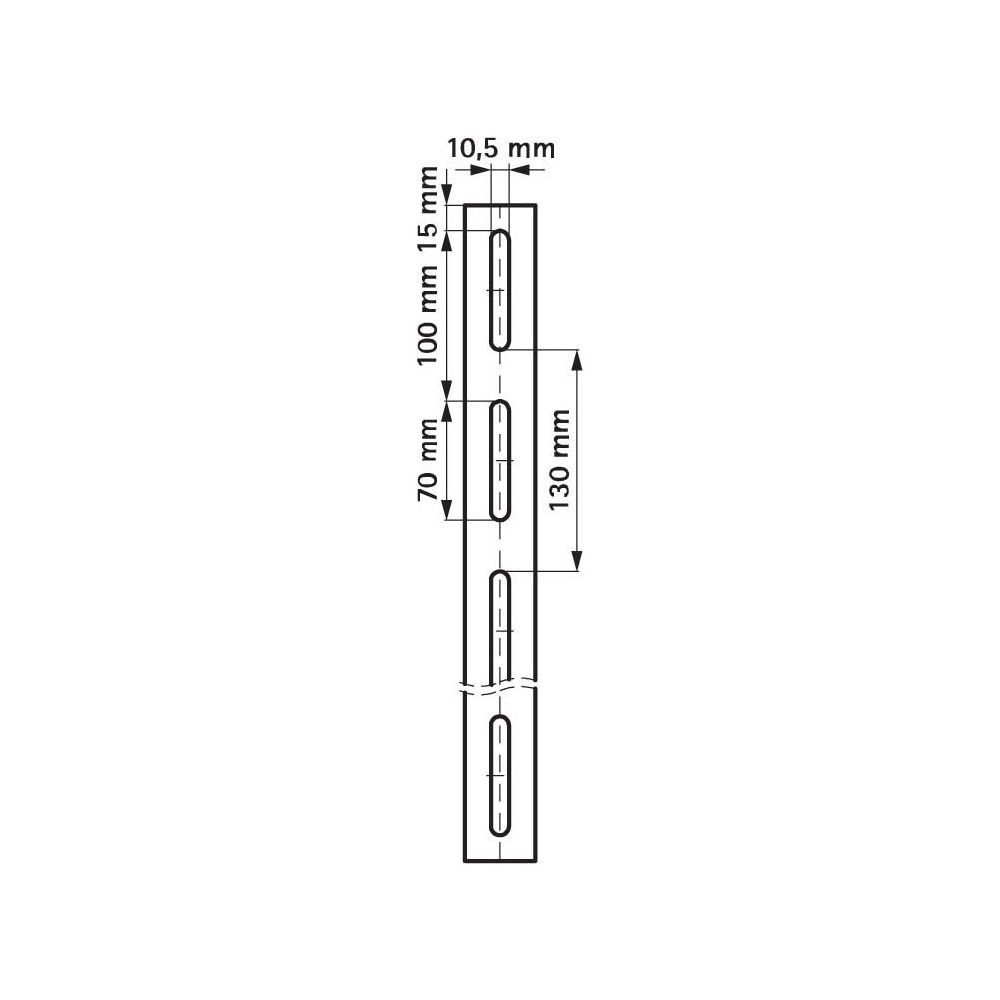 Walraven RapidStrut Montageschiene, Trapezblechschiene C-Profil 41x41mm Länge 1,0m... WALRAVEN-6505644100 8712993957880 (Abb. 4)