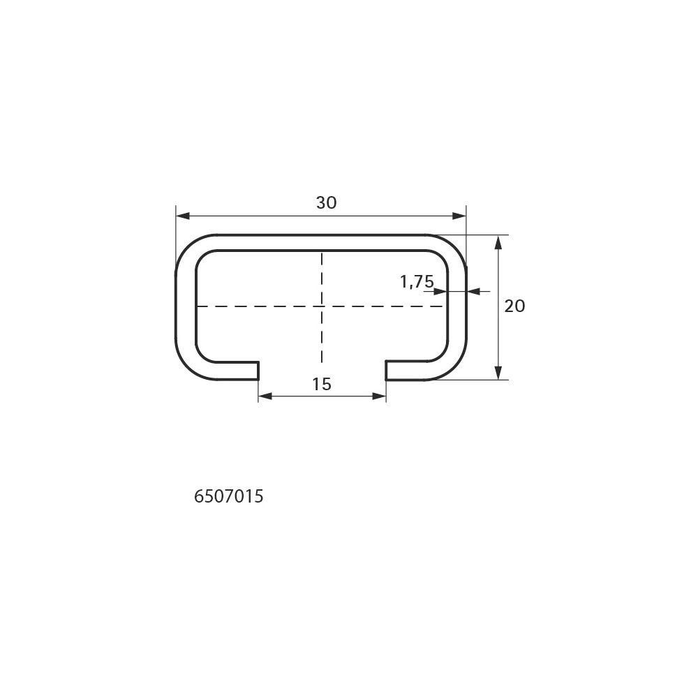 Walraven RapidRail Montageschiene C-Profil, 30x20mm Länge 2m, Edelstahl V4A... WALRAVEN-6507015 8712993597772 (Abb. 4)