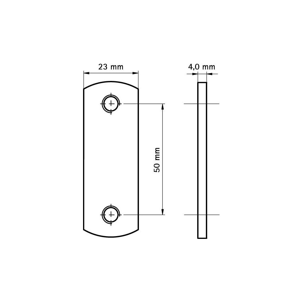 Walraven Doppelschiebemutter M8, für RapidRail Schienen, Stahl elektrolytisch verzink... WALRAVEN-6513208 8712993283613 (Abb. 4)