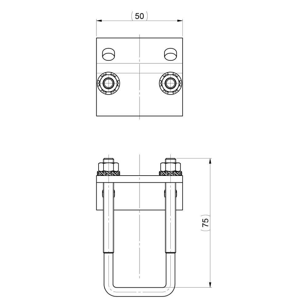 Walraven RapidRail Trägerklammer M6, elektrolytisch verzinkt... WALRAVEN-6585011 8712993284306 (Abb. 4)