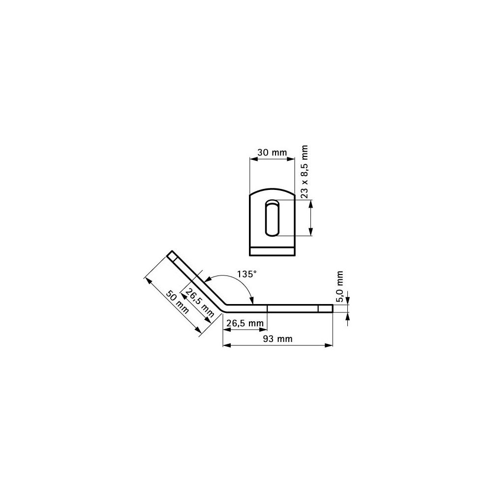 Walraven Schienenverbinder 135 Grad, für RapidRail, Edelstahl V4A... WALRAVEN-6587135 8712993284405 (Abb. 4)