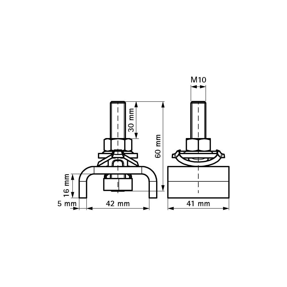 Walraven RapidStrut Hammerfix U G2 BUP M10x60mm, komplett vormontiert... WALRAVEN-665285006 8712993976508 (Abb. 4)