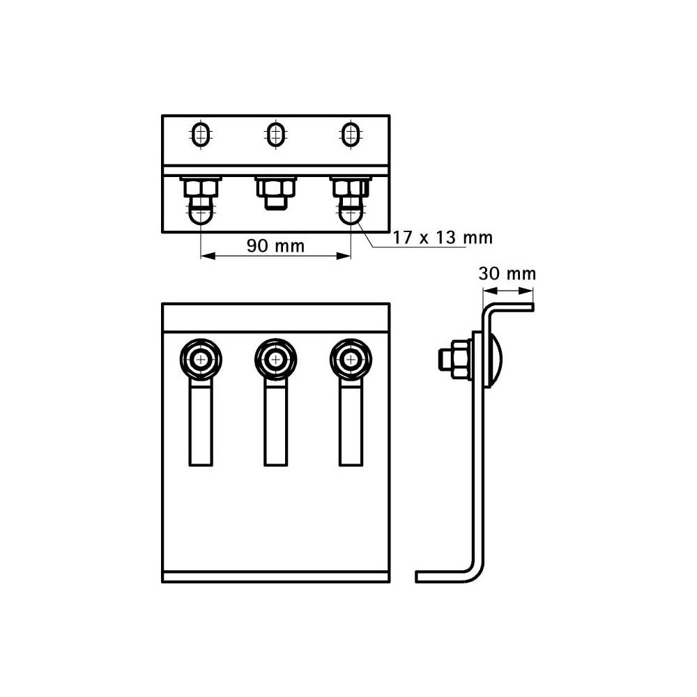 Walraven Fixpunktkonsolensatz FPC leicht, M12 BUP stufenlos verstellbar, Stahl... WALRAVEN-6698204 8712993154838 (Abb. 4)