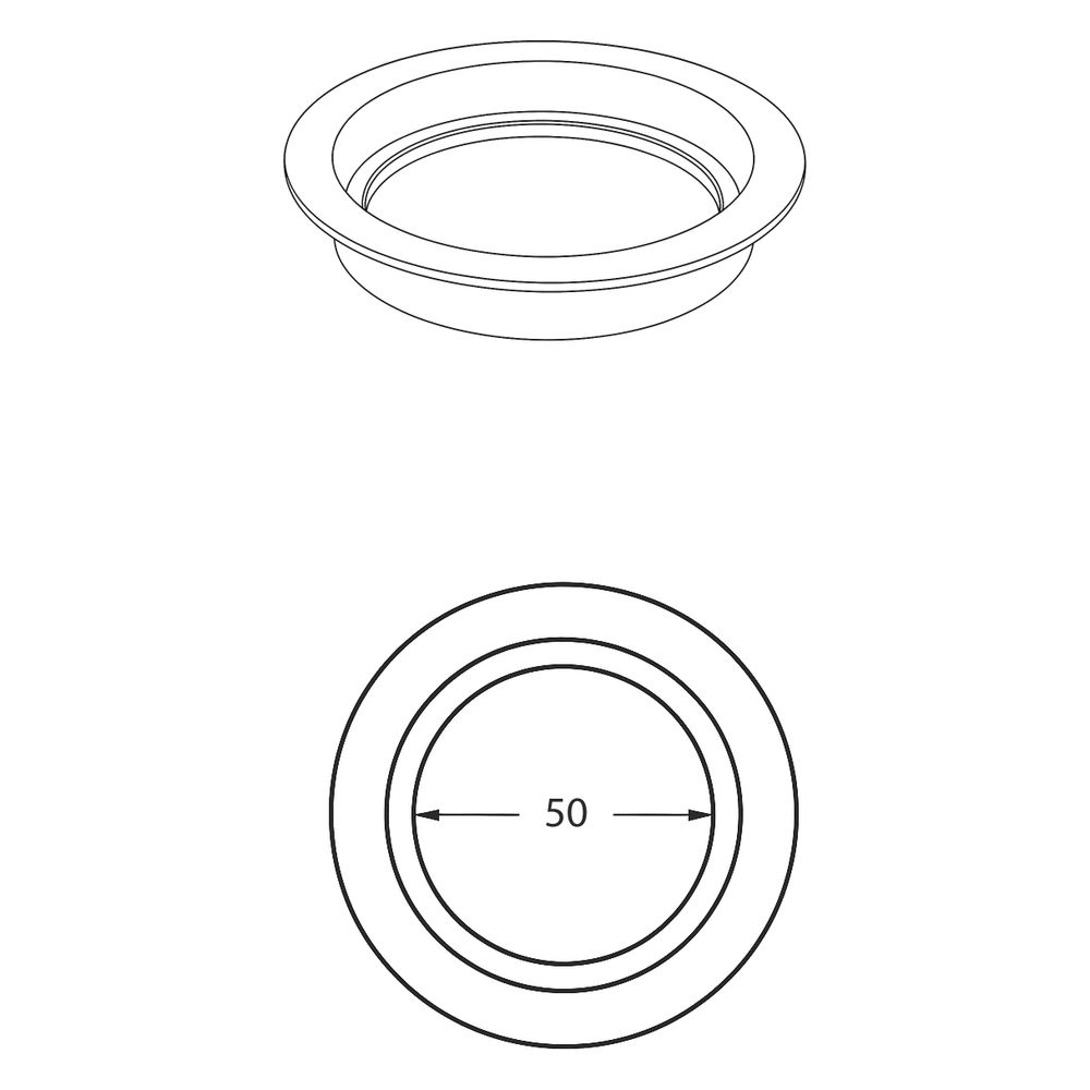 Walraven Mengering Dichtungsring I DN 50, GA-Muffe auf SML/GA, EPDM, Schwarz... WALRAVEN-7300050 8712993375202 (Abb. 4)