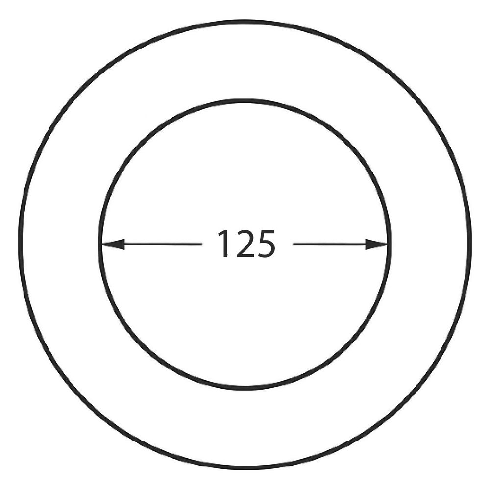 Walraven Mengering Dichtungsring AS DN 125, GA-Muffe auf HT/PE, EPDM, Schwarz... WALRAVEN-7303125 8712993375363 (Abb. 4)