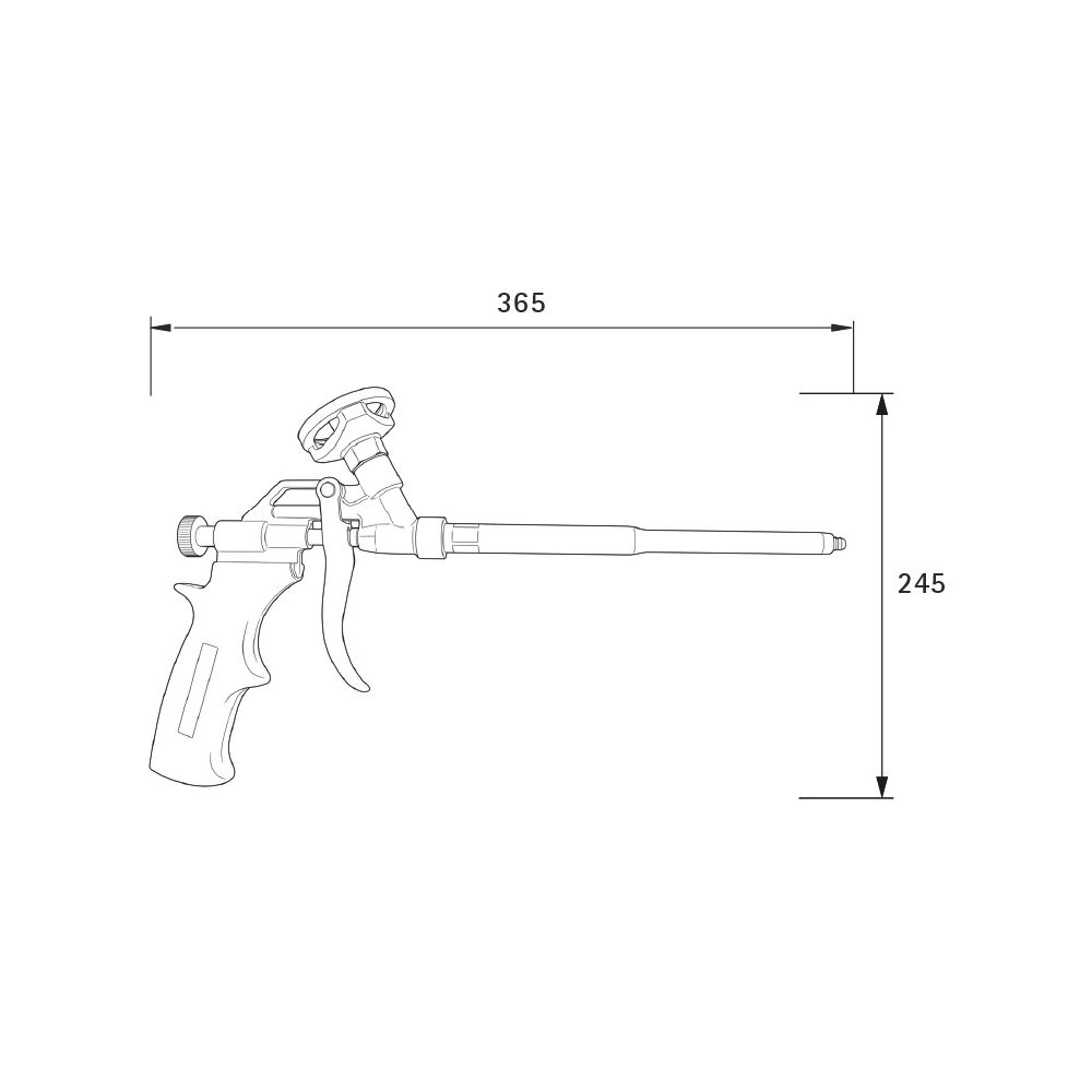 Walraven Tangit Schaumpistole G300, für Tangit Schaum... WALRAVEN-HE-JG300 8712993871766 (Abb. 4)