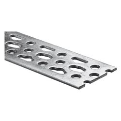 Walraven Bismat Schiene 2000x50x3mm, zur Befestigung von Sanitärarmaturen, Stahl elek... WALRAVEN-0835503 8712993211326 (Abb. 1)