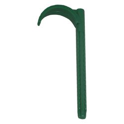 Walraven Dübelhaken einfach 42x8mm, Breite 135mm für Rohrdurchmesser bis 28mm, PA, Gr... WALRAVEN-0852013 8712993347919 (Abb. 1)
