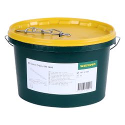 Walraven Knotenkette DIN5686, 39x6,0mm Länge 30m im Eimer Stärke 2,8mm, elektrolytisc... WALRAVEN-0912030 8712993541546 (Abb. 1)