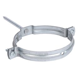 Walraven Stiftrohrschelle 100, mit Einschlagstift 100mm, für Kunststoffrohre DN 100, ... WALRAVEN-3862100 8712993363742 (Abb. 1)