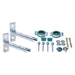Walraven Befestigungssatz, 1" für Gaszählerhalter, Konsolen 30x15mm, elektrolytisch v... WALRAVEN-4923135 8712993045822 (Abb. 1)