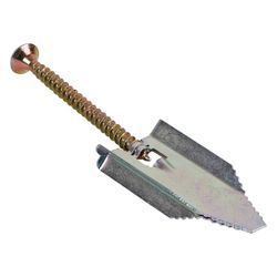 Walraven Einschlagdübel XL, 16x43mm für doppelten Gipskarton, inkl. Schrauben 4x50mm,... WALRAVEN-6114143 8712993621194 (Abb. 1)