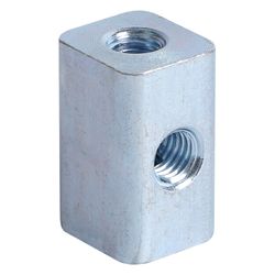 Walraven Universalwürfel Quader, 17x30x19mm mit 4x M8 Innengewinde, elektrolytisch ve... WALRAVEN-6443908 8719942033183 (Abb. 1)
