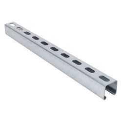 Walraven RapidStrut Montageschiene, C-Profil 41x41mm Länge 2m Stärke 2mm, Stahl sendz... WALRAVEN-6505242 8712993609543 (Abb. 1)