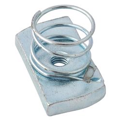 Walraven Strut Schiebemutter M10, 19x34x21mm mit Feder 13mm, feuerverzinkt, 6518110... WALRAVEN-6518110 8712993542451 (Abb. 1)
