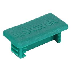 Walraven Strut Schienenendstopfen für Schiene 41x21mm, Polyethylen, Grün... WALRAVEN-6566021 8712993095490 (Abb. 1)