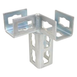 Walraven PushStrut Knopfverbinder 3D L, 111x149x45mm, elektrolytisch verzinkt... WALRAVEN-6594030 8712993984602 (Abb. 1)