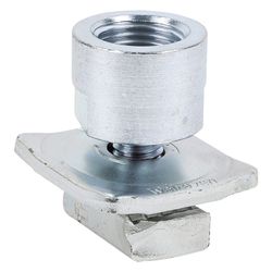 Walraven RapidStrut Schiebemutter MF G 1/2", 43x43x43mm mit Muffe, elektrolytisch ve... WALRAVEN-66513121 8719942012201 (Abb. 1)