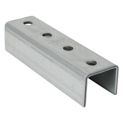 Walraven Strut Längsverbinder U-Form BUP, 4xLoch 12mm für 41x41/41D/62/62D/82, Stahl... WALRAVEN-66588141 8712993930357 (Abb. 1)