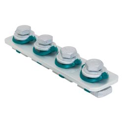 Walraven RapidStrut Längsverbinder flach, 164x40x31mm 4x M10 vormontiert, BUP... WALRAVEN-665885186 8712993977925 (Abb. 1)