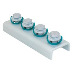 Walraven RapidStrut Längsverbinder U-Form G2, Länge 163mm 4x M10 vormontiert, BUP... WALRAVEN-665885421 8712993977932 (Abb. 1)