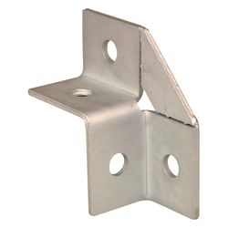 Walraven Strut Schienenverbinder 2D 90 Grad, 105x105x45mm 2x2-Loch 13mm, Edelstahl 1... WALRAVEN-66597914 8719942006002 (Abb. 1)