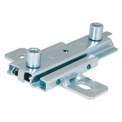 Walraven Gleitlager ES-2MV M10/M12 doppelt, für axiale Verschiebung, POM, Stahl elekt... WALRAVEN-6663210 8712993076239 (Abb. 1)
