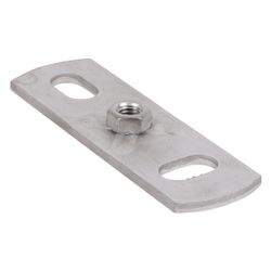 Walraven Grundplatte widerstandsgeschweißt, Innengewinde M6 Länge 80mm 4-fach, Edelst... WALRAVEN-6707006 8712993285044 (Abb. 1)
