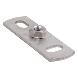 Walraven Grundplatte widerstandsgeschweißt, Innengewinde M8 Länge 80mm 4-fach, Edelst... WALRAVEN-6707008 8712993285051 (Abb. 1)
