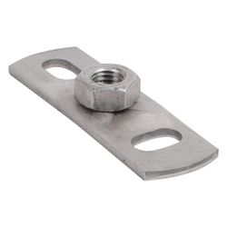 Walraven Grundplatte widerstandsgeschweißt, Innengewinde M10 Länge 80mm 4-fach, Edels... WALRAVEN-6707010 8712993077816 (Abb. 1)