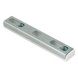 Walraven Duplo Montageplatte, 146,4x20x2mm, 2x M8 Abstand 90-130mm, PP, Stahl elektro... WALRAVEN-6743002 8712993006809 (Abb. 1)