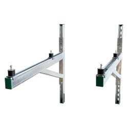 Walraven Strut Wandkonsolen-Set 62 H HD, Länge 900mm für Wandbefestigung, feuerverzin... WALRAVEN-6901990 8719942096409 (Abb. 1)
