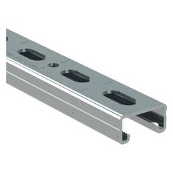 Walraven RapidStrut Montageschiene BUP, C-Profil 41x21mm Länge 2m Stärke 2,5mm... WALRAVEN-65018227 8712993097241 (Abb. 1)