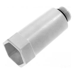 Walraven Bismat Baustopfen G 1/2" mit Kunststoffgewinde, PP, Weiß, 0692021... WALRAVEN-0692021 8712993345342 (Abb. 1)