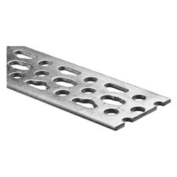 Walraven Bismat Schiene 2000x50x3mm, zur Befestigung von Sanitärarmaturen, Stahl elek... WALRAVEN-0835503 8712993211326 (Abb. 1)