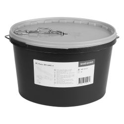 Walraven Rundstahlkette DIN5685-1, 32x7,2mm Stärke 4,0mm langgliedrig, 30m im Eimer, ... WALRAVEN-0910017 8712993541508 (Abb. 1)