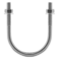 Walraven Rundstahlbügel, Durchmesser 21,5mm 1/2" Gewinde M6, inkl. 2x Muttern und ... WALRAVEN-2084306021 8712993624553 (Abb. 1)