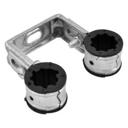 Walraven Rohrschelle Duplo, Doppelschellen für Rohrdurchmesser 28mm DIN 4109 EPDM, se... WALRAVEN-3215027 8712993270224 (Abb. 1)