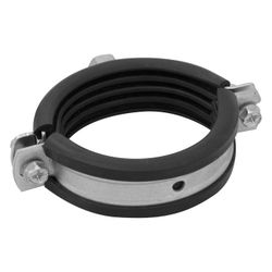 Walraven Bismat Rohrschelle 2000, 73-80mm M8/M10 Zweischraubenschelle, Silikon, Stahl... WALRAVEN-3404080 8712993295678 (Abb. 1)