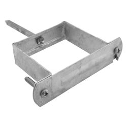 Walraven Regenrohrschelle 400 viereckig, für 100mm Rohre, mit Sicherheitsschnellversc... WALRAVEN-4031100 8712993271498 (Abb. 1)