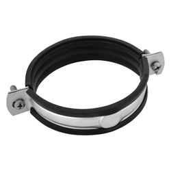 Walraven Lüftungsschelle M8 125mm Schelle 2-teilig, EPDM, Edelstahl 1.4404... WALRAVEN-4137125 8712993056071 (Abb. 1)