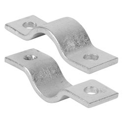 Walraven Rohrschelle DIN 3567 Typ A, Durchmesser 127-133mm DN 125, Stahl feuerverzin... WALRAVEN-46110133 8719942981286 (Abb. 1)