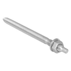 Walraven Ankerstange WIS M10x160, vormontiert für Schnellmontage, Stahl FK 5.8, elek... WALRAVEN-60991016 8712993155873 (Abb. 1)