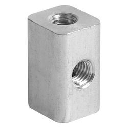 Walraven Universalwürfel Quader, 17x30x19mm mit 4x M8 Innengewinde, elektrolytisch ve... WALRAVEN-6443908 8719942033183 (Abb. 1)