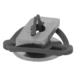 Walraven RapidRail Schiebemutter M8, mit Unterlegscheibe und Federring für RapidRail-... WALRAVEN-6517308 8712993490752 (Abb. 1)