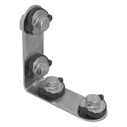 Walraven RapidRail Verbinder lang/lang 90 Grad, mit 4 Schiebemuttern vormontiert, ele... WALRAVEN-6584001 8712993314195 (Abb. 1)