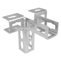 Walraven PushStrut Knopfverbinder 3D M, 174x149x158mm, elektrolytisch verzinkt... WALRAVEN-6594032 8712993984640 (Abb. 1)