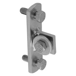 Walraven Klemmflansch 25x89x30mm, für RapidRail, elektrolytisch verzinkt... WALRAVEN-6613820 8712993284757 (Abb. 1)