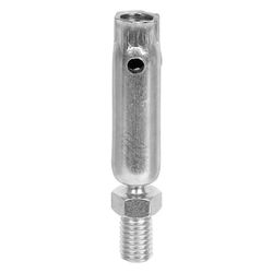 Walraven Kugelgelenk, Länge 74mm M10x15mm einfache Höhenverstellung, Kontrollloch, el... WALRAVEN-6642110 8712993284863 (Abb. 1)